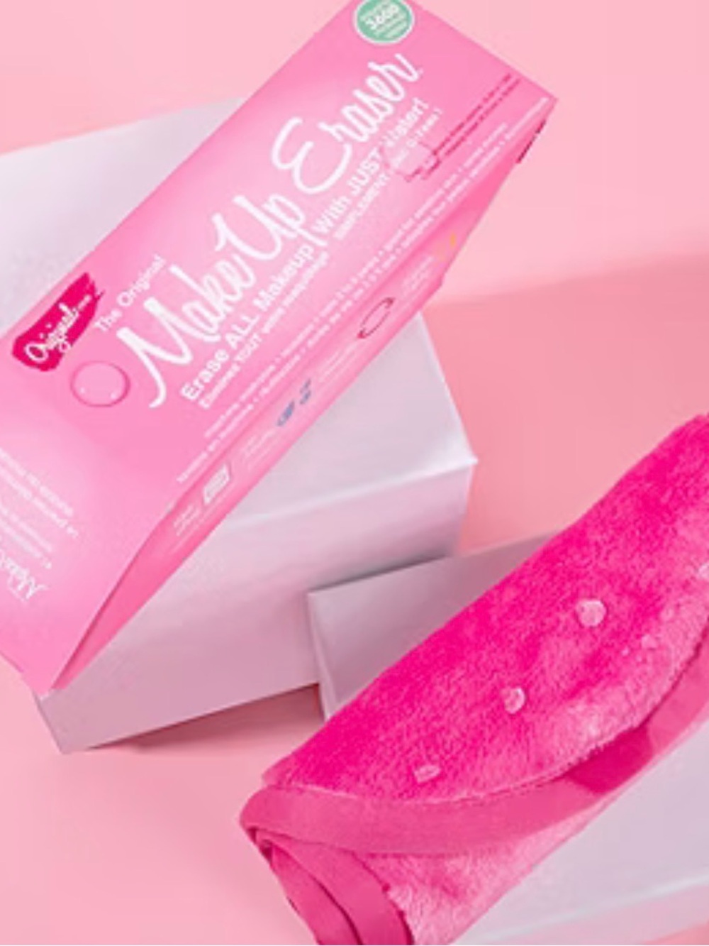 MakeUp Eraser Hot Pink Reusable Makeup Remover Cloth